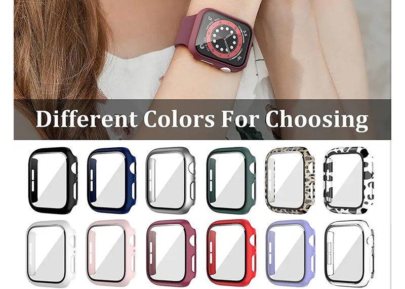 Anti Scratch Watch Screen Protector Case 42mm 44mm Hard Watch Face Protector